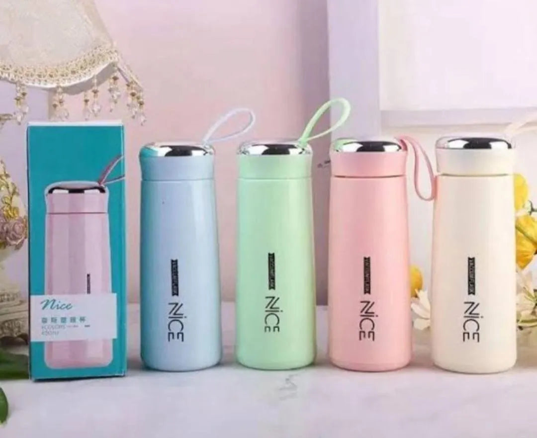 Nice Insulated Water Bottle Pastel Colors Leak Proof