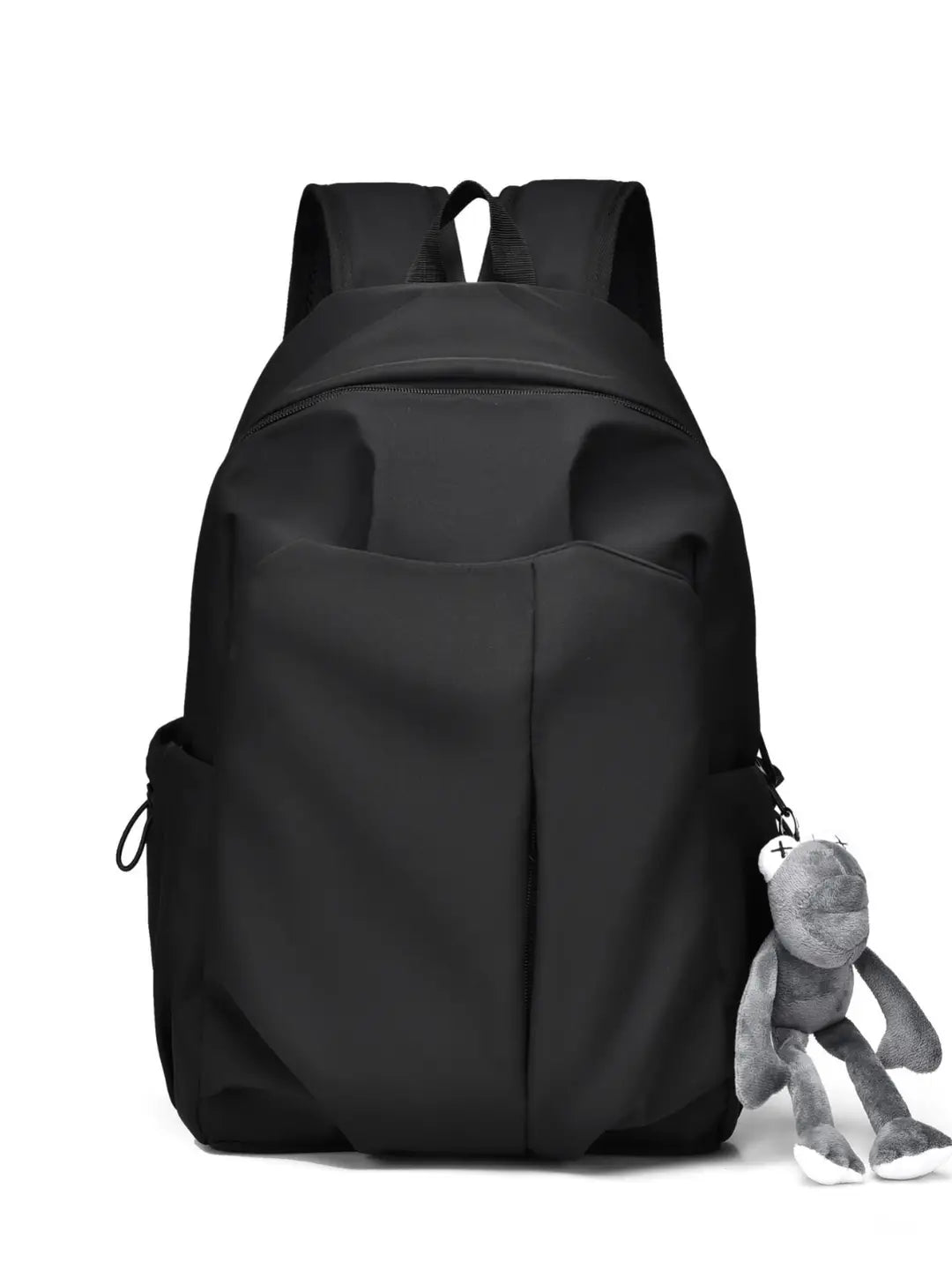 Black Casual School Backpack for Women