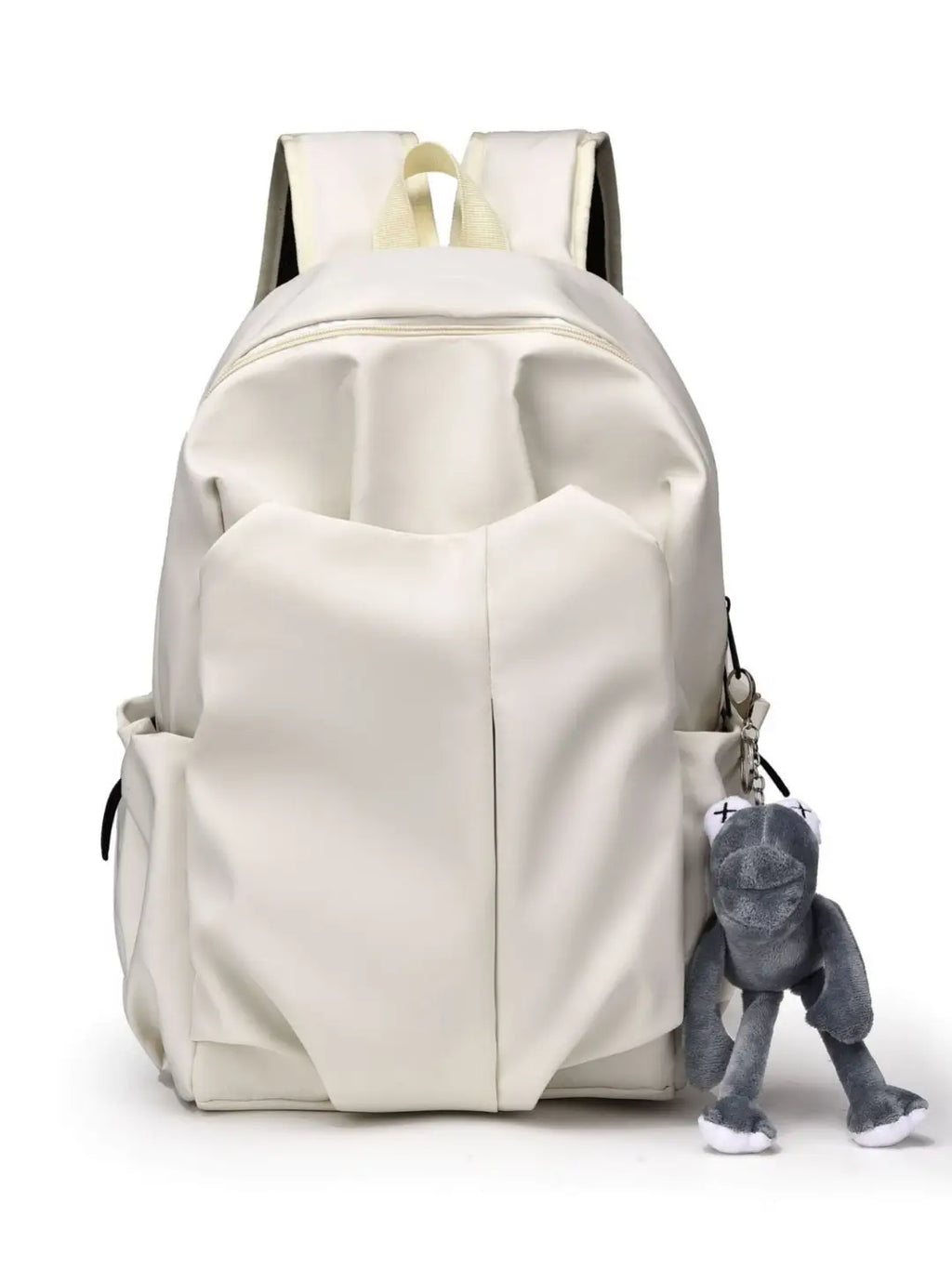 Black Casual School Backpack for Women
