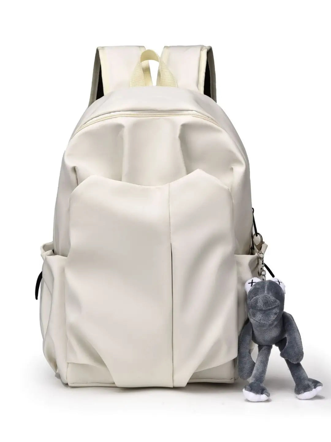 Black Casual School Backpack for Women
