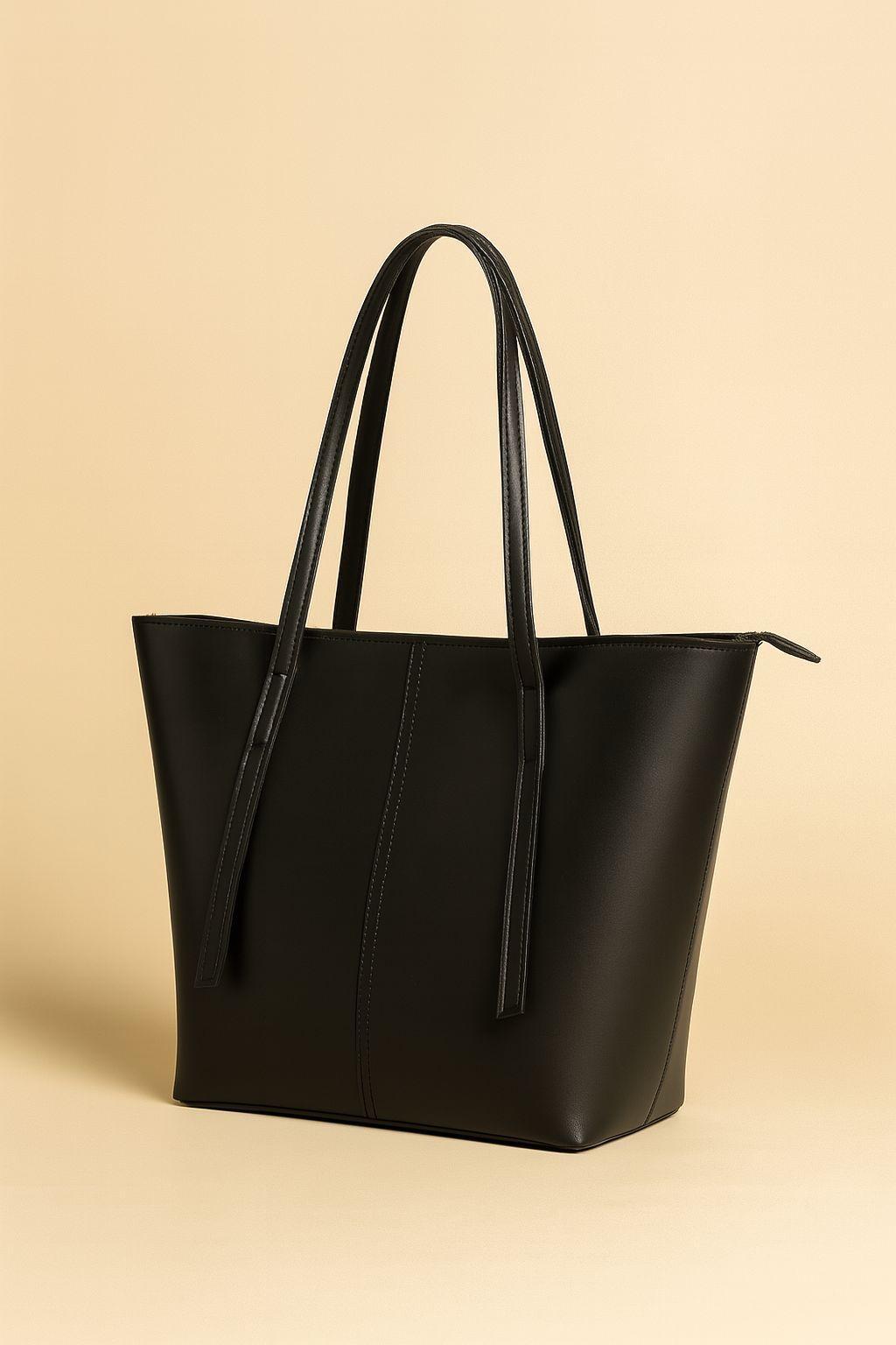 Girls Tote Bag Lightweight Stylish Brown Black Blue Maroon Mustard Beige
