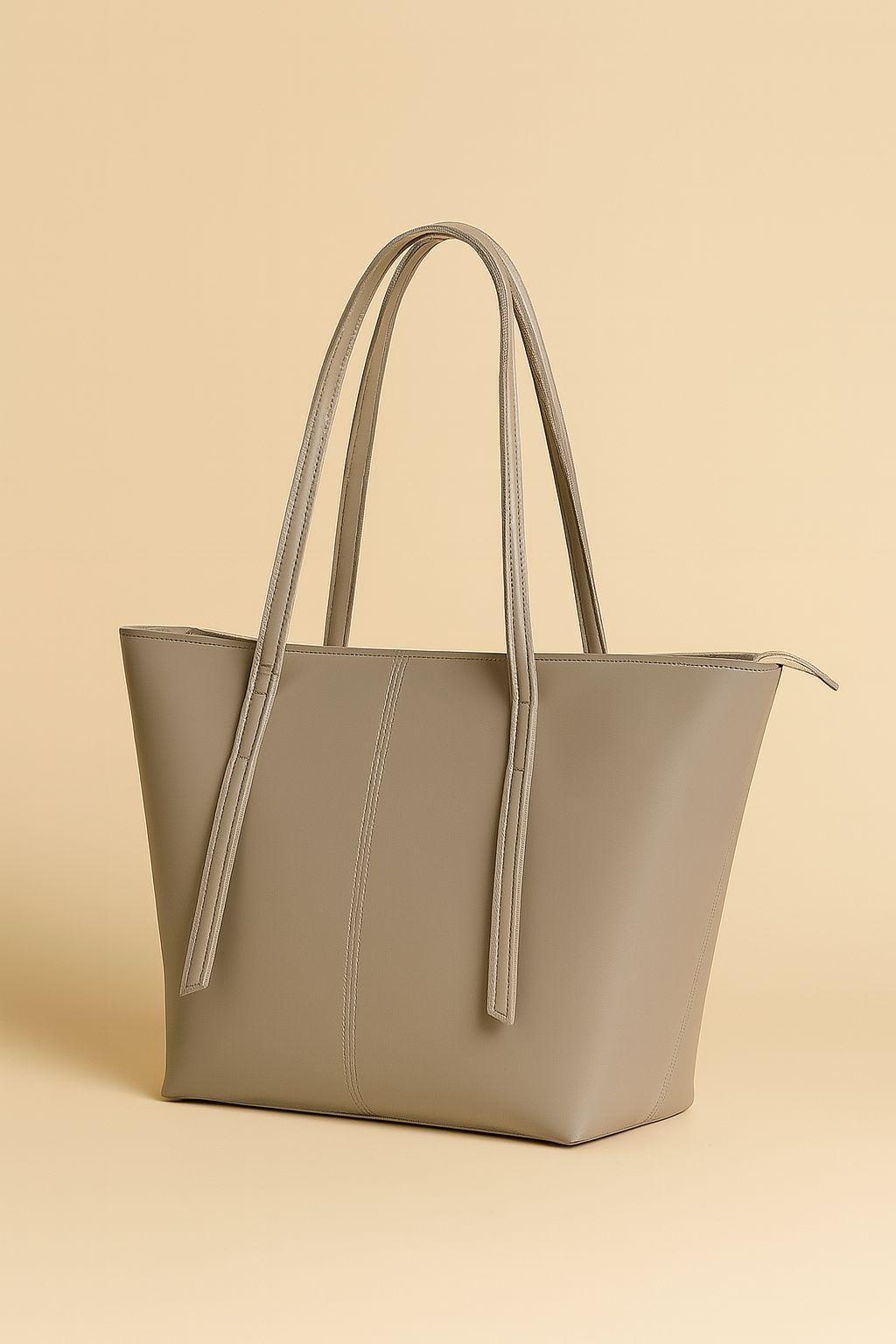 Girls Tote Bag Lightweight Stylish Brown Black Blue Maroon Mustard Beige