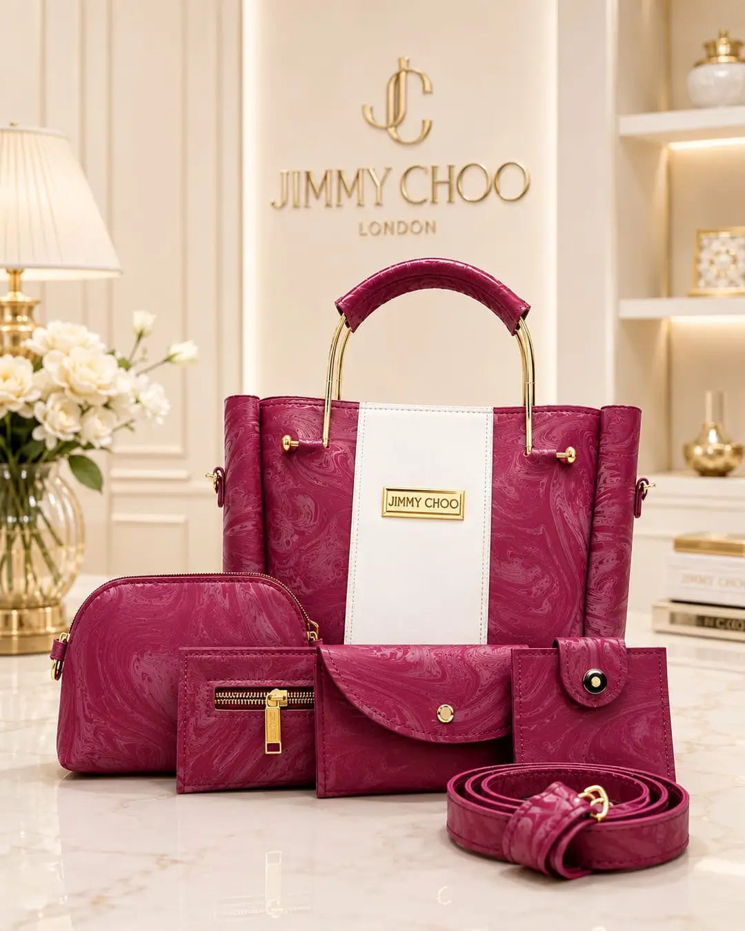 Women's Leather Plain Shoulder Bag