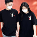pack of 2 Pcs Unisex Jersey Printed T-Shirt