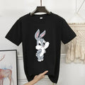 1 Pc Women's Stitched Cotton Printed T-Shirt