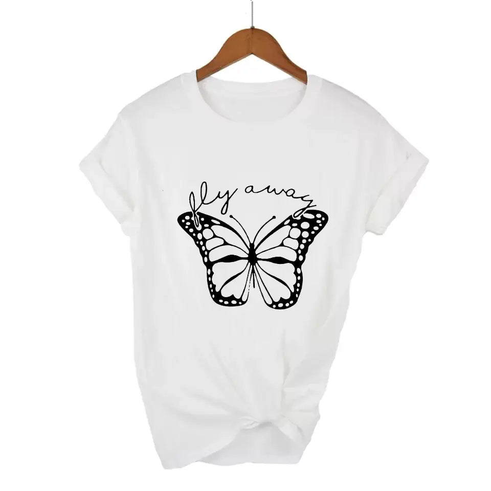 1 Pc Women's Stitched Cotton Printed T-Shirt