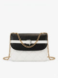 Girl's Faux Leather Textured Fancy Clutch