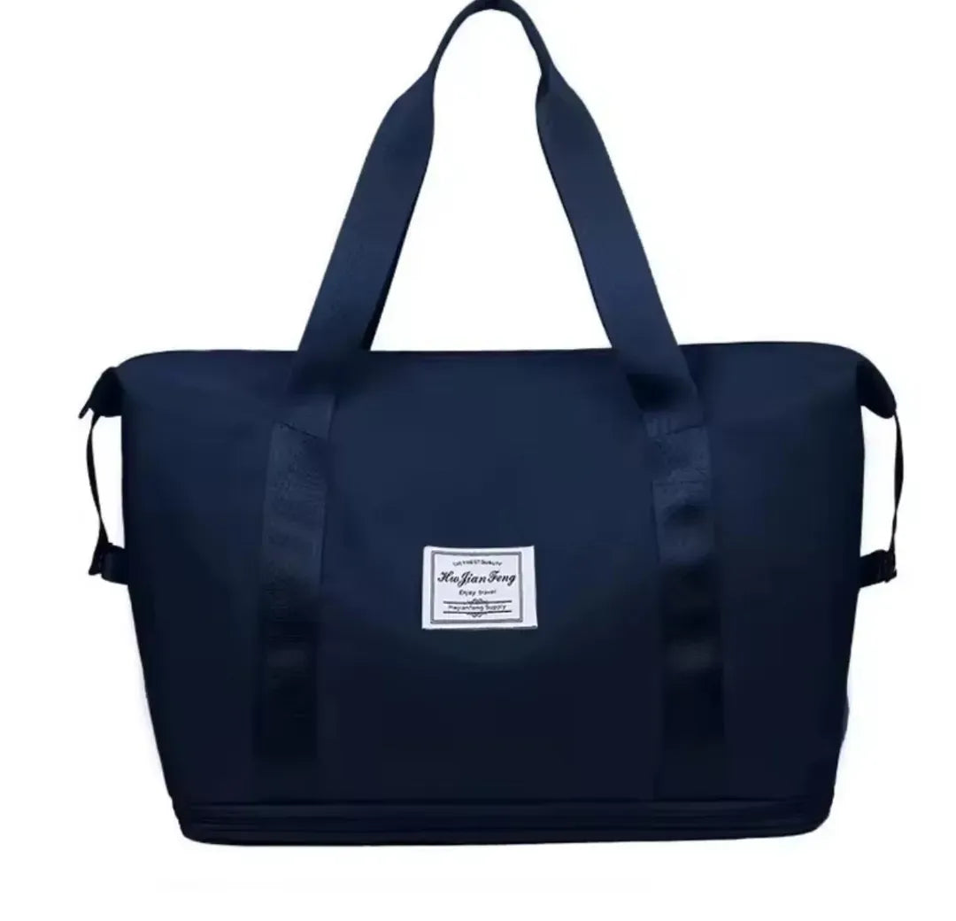 Water Resistant Nylon Travel Bag 20x16x20" Black