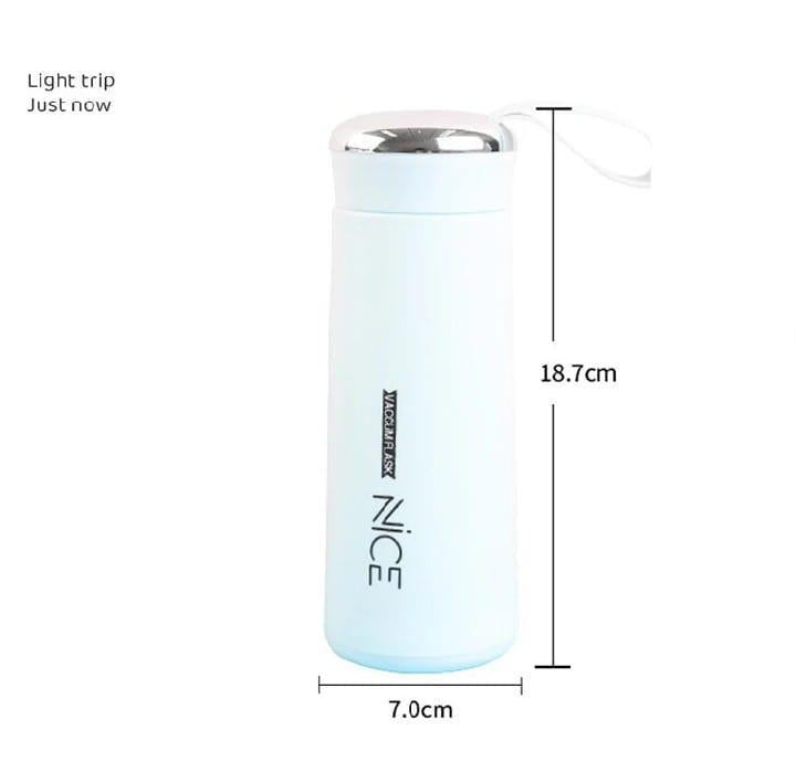 Premium BPA-Free Glass Water Bottles 450ml Leak-Proof
