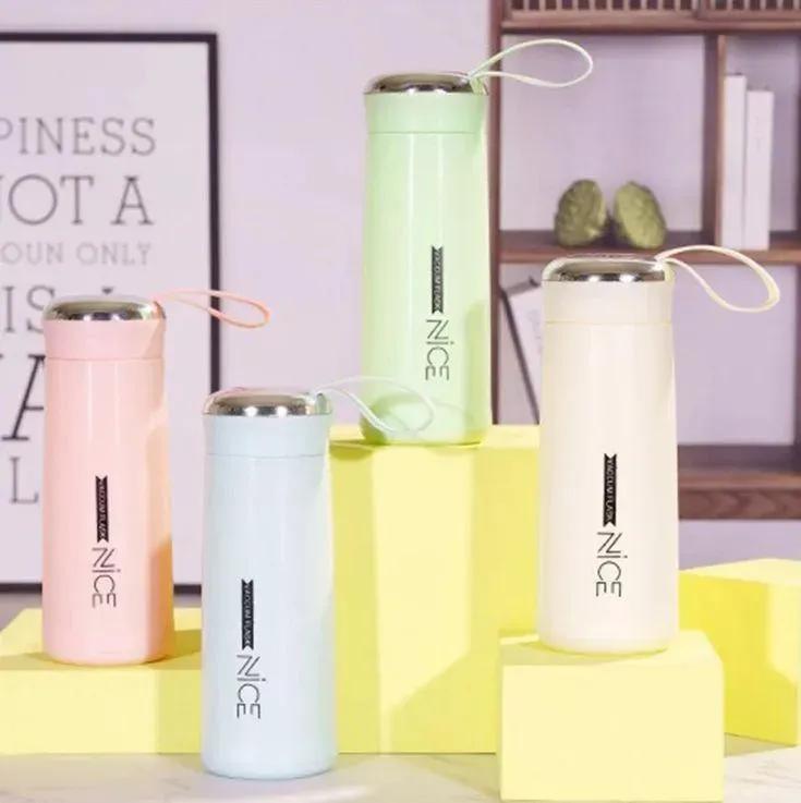 Premium Water Bottle Pastel Colors Leak Proof ABS